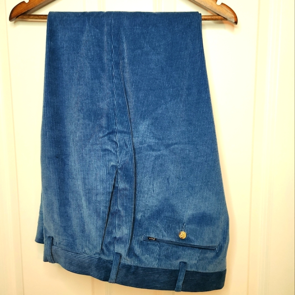 Polo Ralph Lauren Corduroy Classic Fit Pants Sz 38W 30L